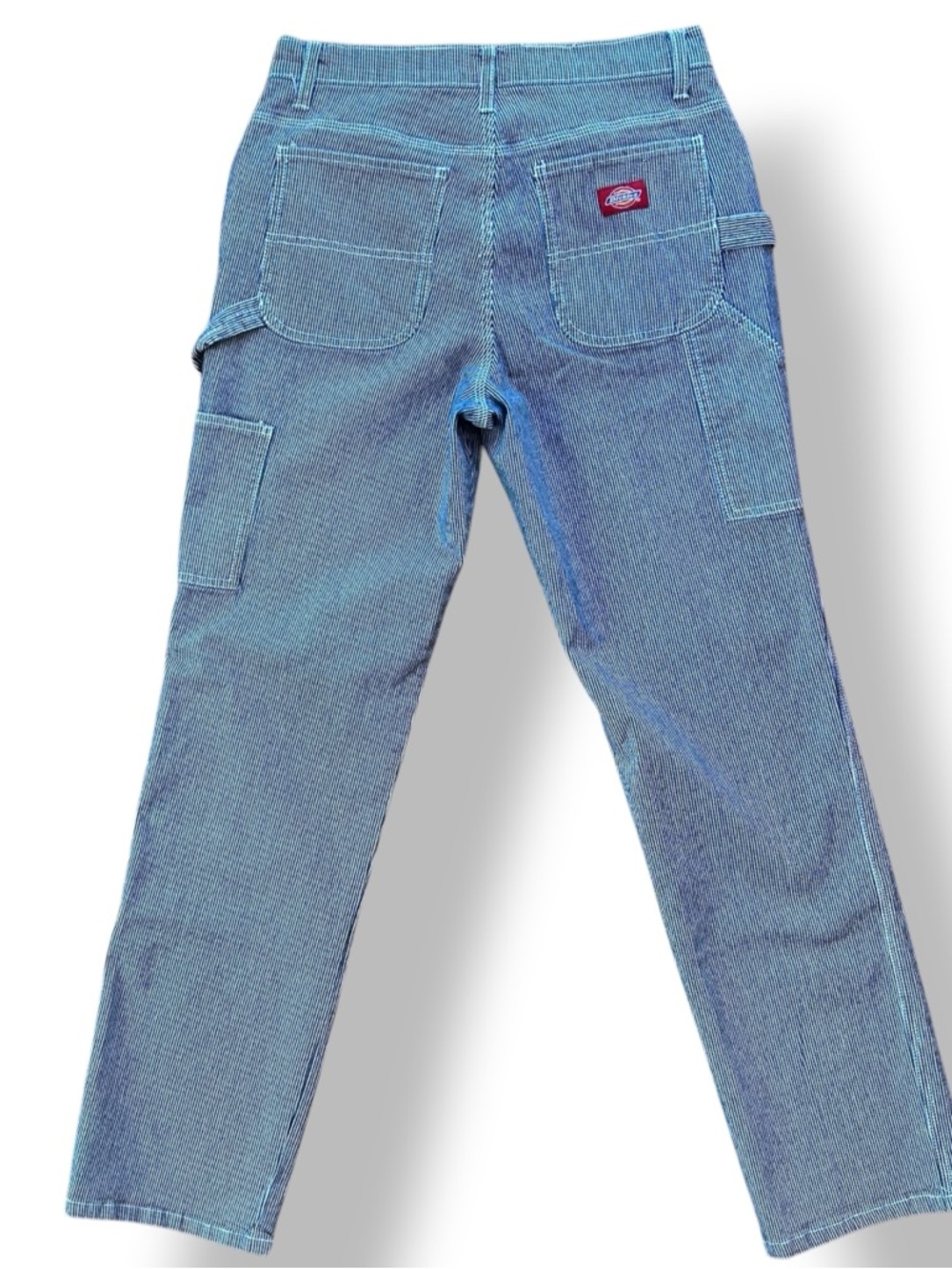 Dickies Light Blue / White Striped Carpenter Pants Women’s Size 5